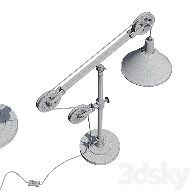 Carlisle floor Lamp 3dmodel