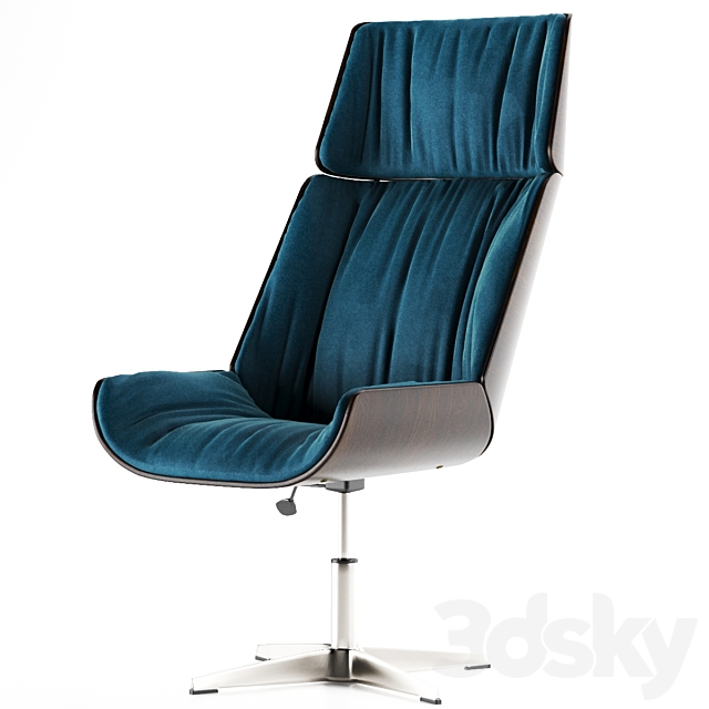 Oxford office chair (GreenTree) 3DSMax File - thumbnail 3