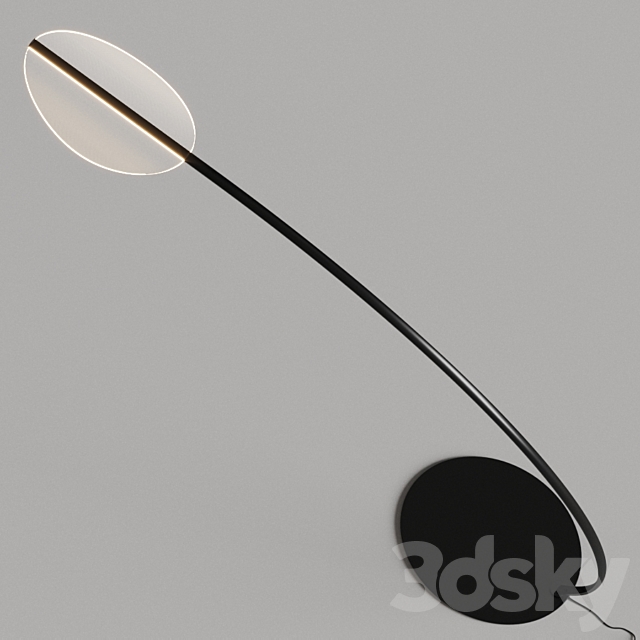 Linea Light _ Stilnovo Diphy Floor Lamp 3DSMax File - thumbnail 2