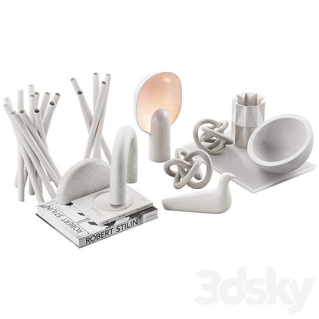 021 WHITE decorative pack PART ?1 3dsky