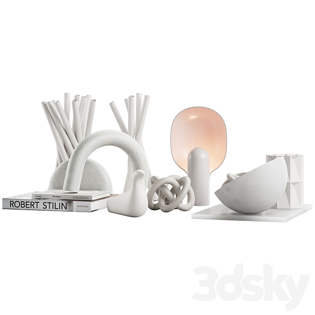 021 WHITE decorative pack PART ?1 3dskyfree