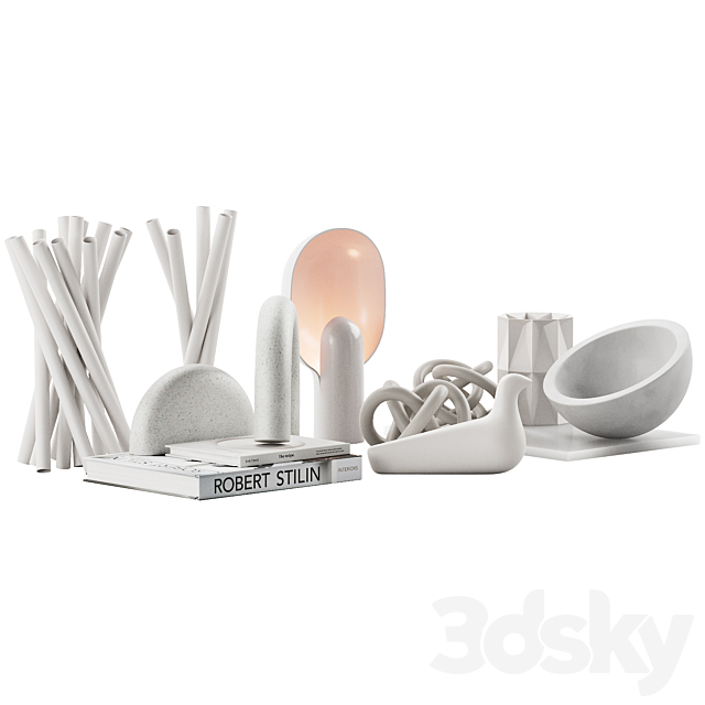 021 WHITE decorative pack PART ?1 3dmodel