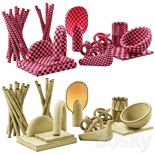 021 WHITE decorative pack PART ?1 3d Download