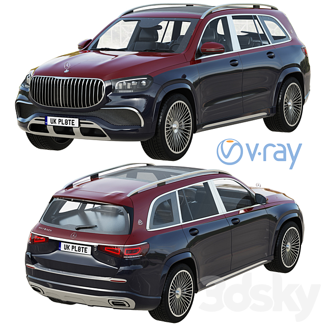 Mercedes-Benz Maybach GLS 3d
