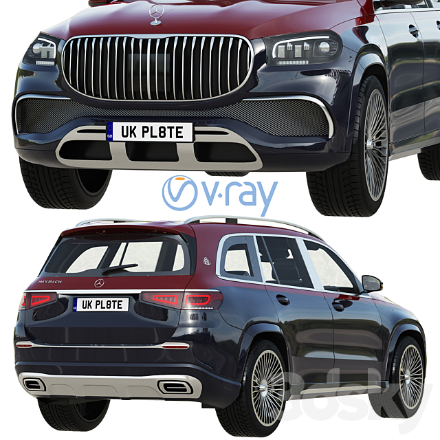 Mercedes-Benz Maybach GLS 3dsky