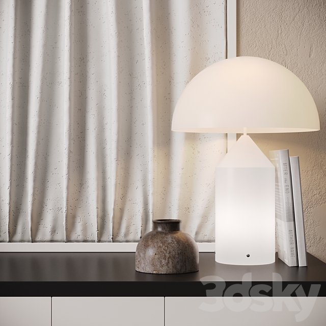 Decorative Set Beige 3dsky