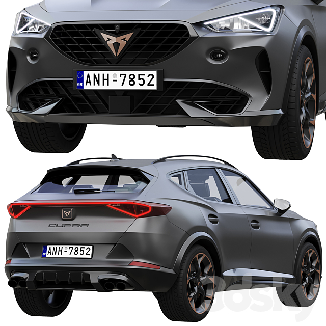 Cupra Formentor 2021 3dsky
