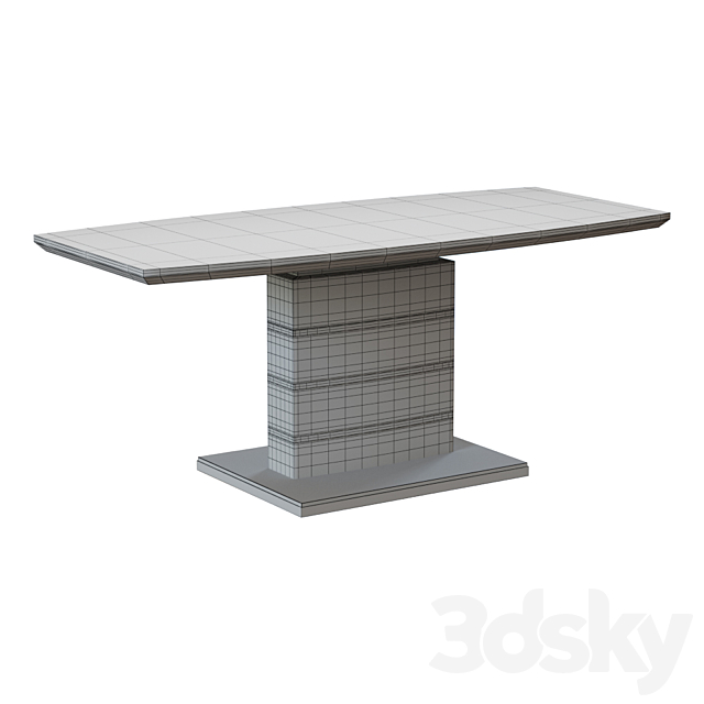 Dining table LEONARDO 3DSMax File - thumbnail 2