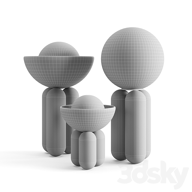 LISA ALLEGRA'S Lamps 3d