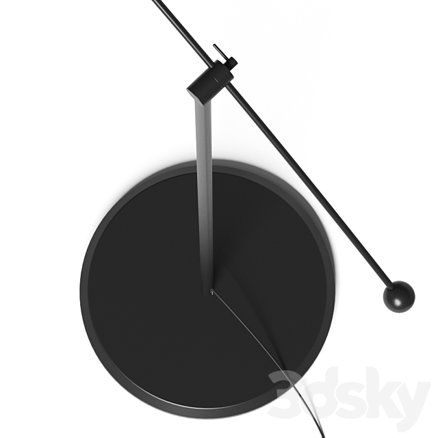 La Redoute Funambule Adjustable Reading Arc Floor Lamp 3dsky