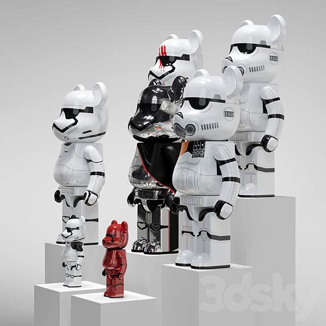 Bearbrick _ Star Wars 3dmodel