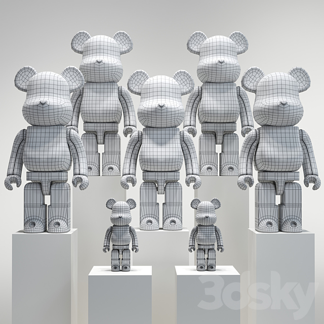 Bearbrick _ Star Wars 3d Download