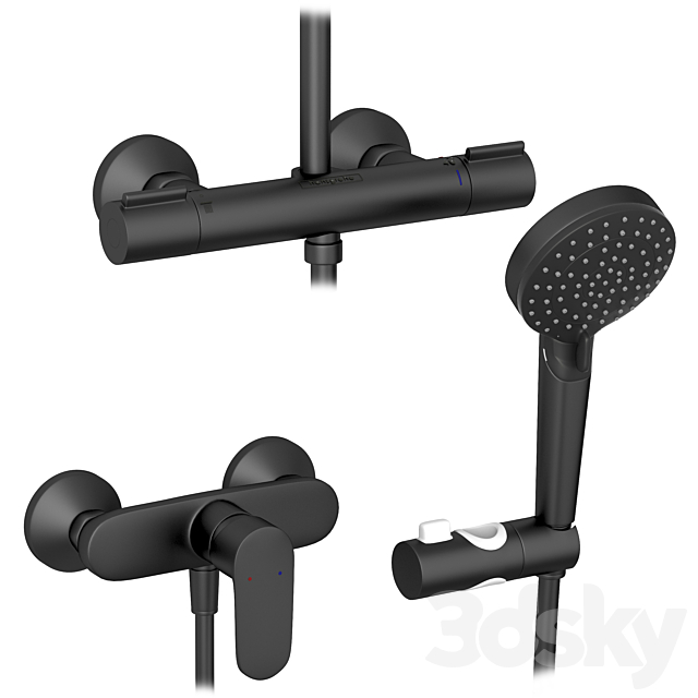 HANSGROHE Set 5 | Vernis | 3dsky