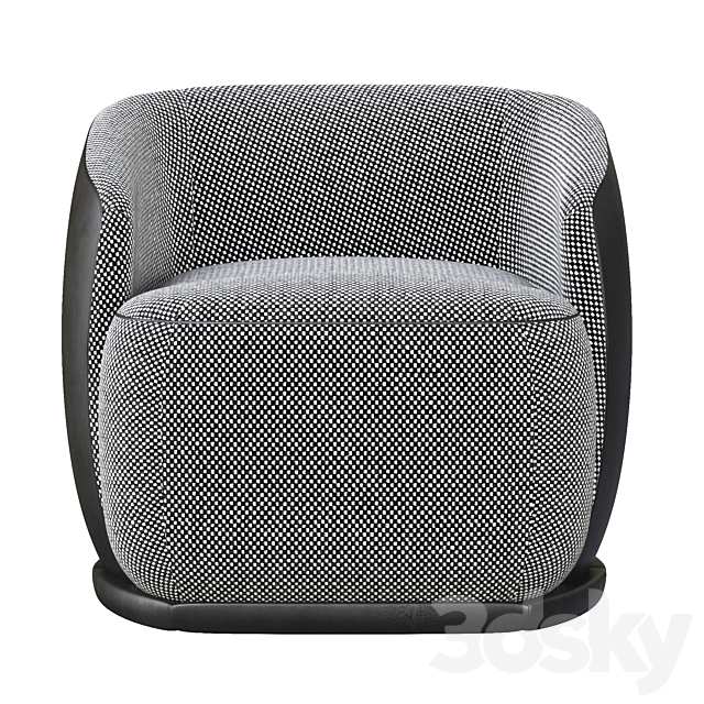 Tamino armchair 3d