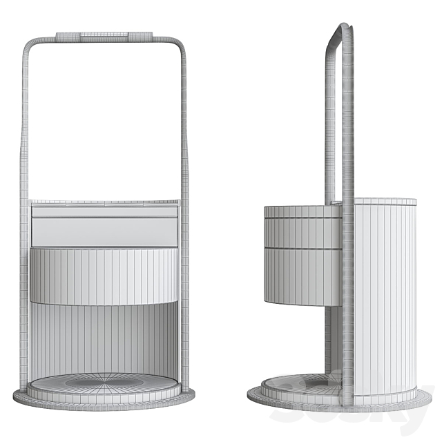 SIMA - Bedside Tables 3d