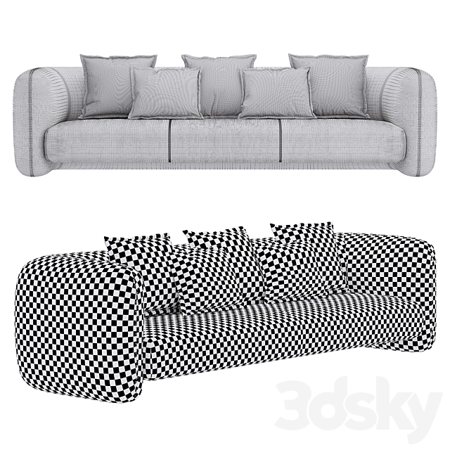 Jacob sofa by collector 3d
