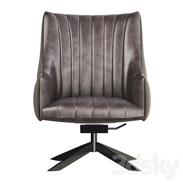 RUBIE Armchair by Freifrau 3d