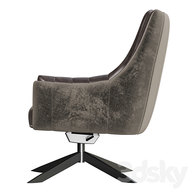 RUBIE Armchair by Freifrau 3dskyfree