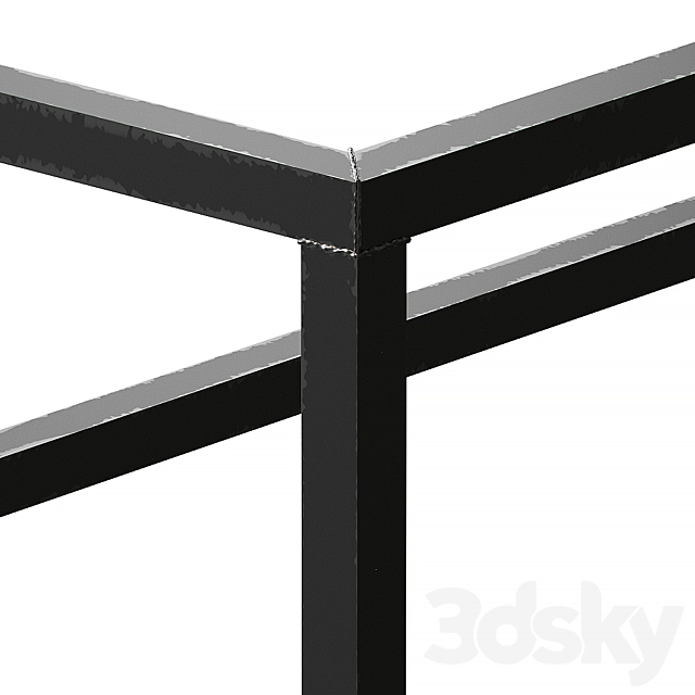 Slab tables with welded seams. 2 models 3DSMax File - thumbnail 2