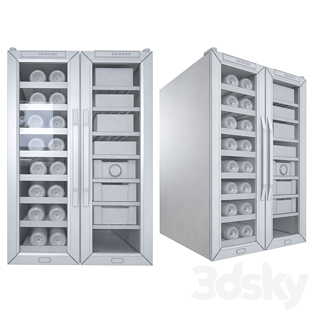 Whynter cigar cabinet 3dsky