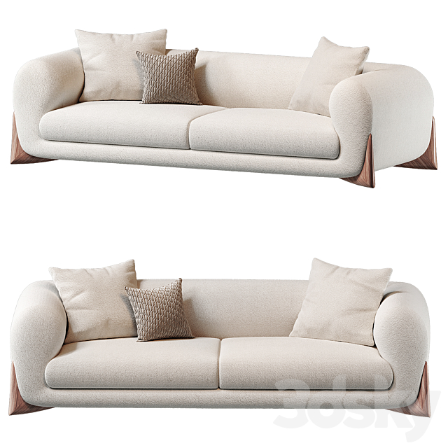 Sofa PORADA SAFTBAY - Sofa - 3D Models