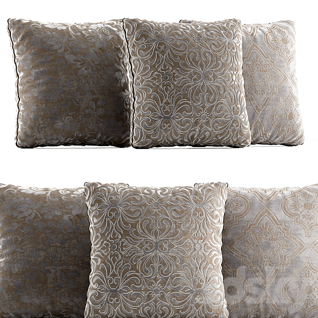 Decorative Pillow # 18 3DSMax File - thumbnail 1