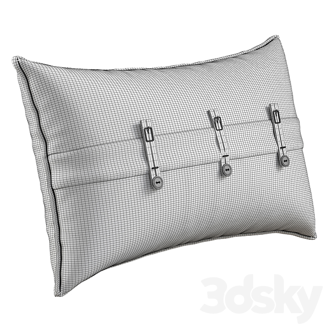 Decorative Pillow # 26 3DSMax File - thumbnail 2
