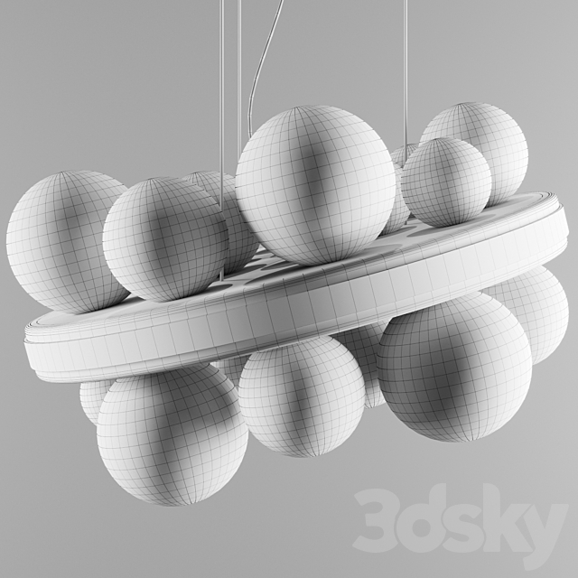lampatron IONA PLATE pendant light 3dsky