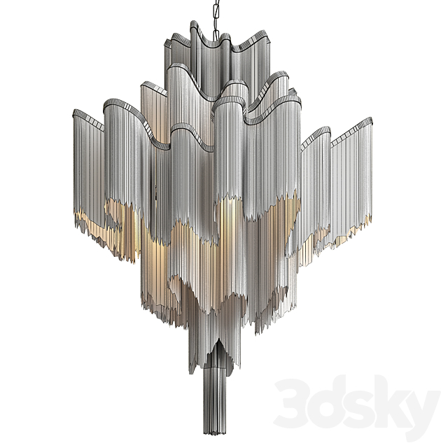 Atlantis Chandelier chain lamp 3d