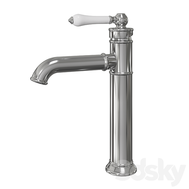 Bathroom sink Oxford IDDIS faucet 3DS Max Model - thumbnail 3