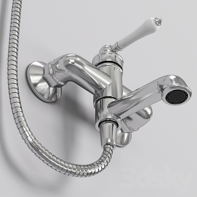 Bathroom sink Oxford IDDIS faucet 3DS Max Model - thumbnail 6