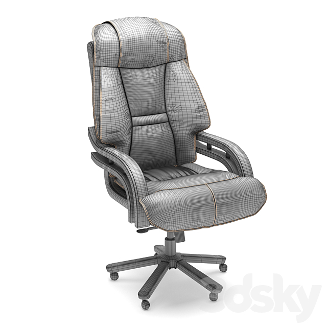 office_chair_Raybe_KFY-38 3dsky