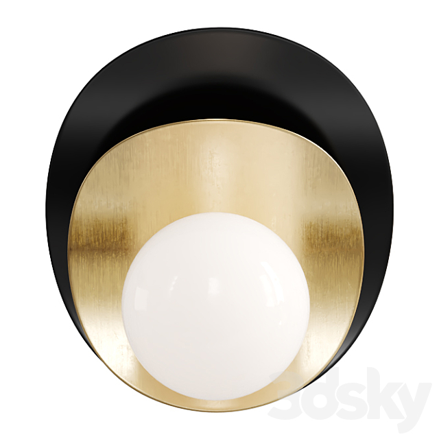 WEST ELM Olivia Sconce 3d
