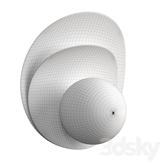 WEST ELM Olivia Sconce 3dsky