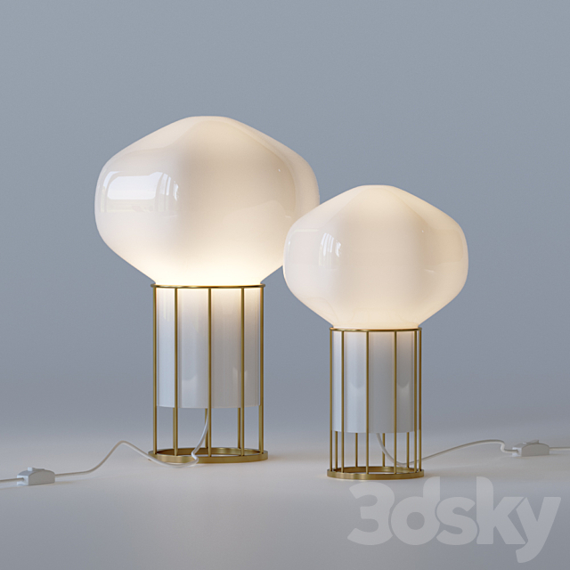 Fabbian - Aerostat F27 Table Lamp 3d