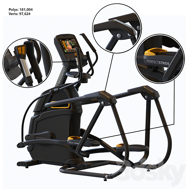 Matrix Fitness for Exercise Gym ( Performance Series ) 3dskyfree