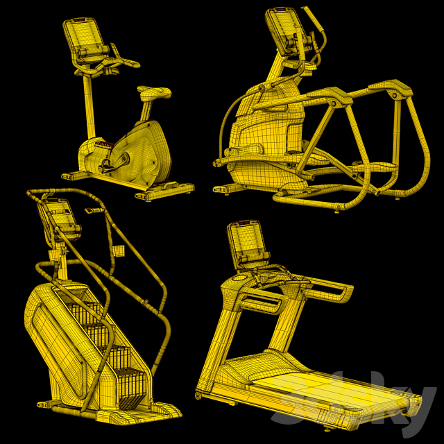 Matrix Fitness for Exercise Gym ( Performance Series ) 3dmodel
