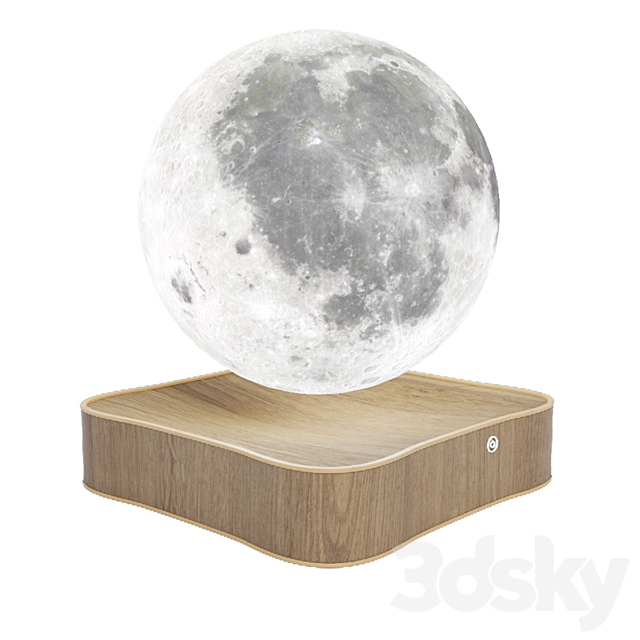 Moon lamp 3dsky