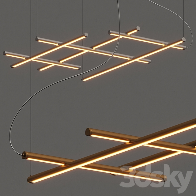 Panzeri Hilow Pendant Lamp 3d