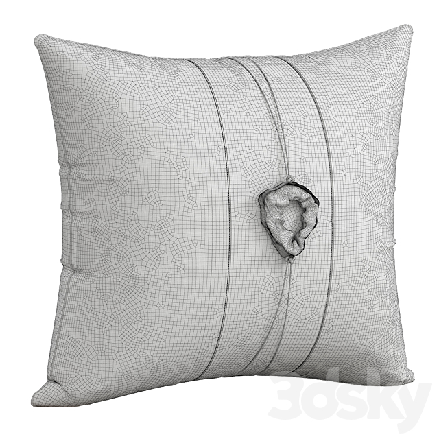 Decorative Pillow # 59 3DSMax File - thumbnail 2