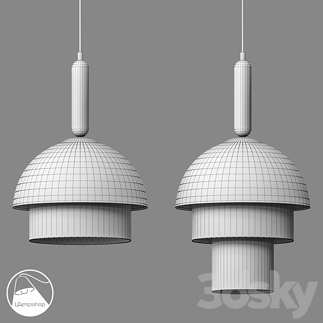 LampsShop.ru PDL2307? Pendant Eve 3d