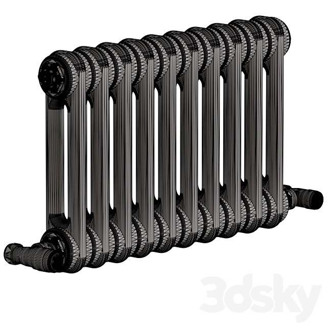 OM Tubular radiators Guardo Pilon S4H (Italy) 3d