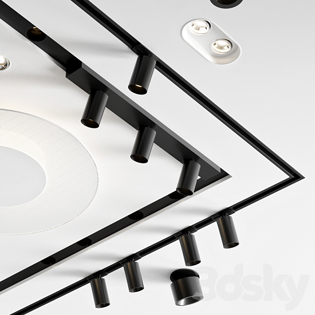 Astro Lighting Set 3dsky