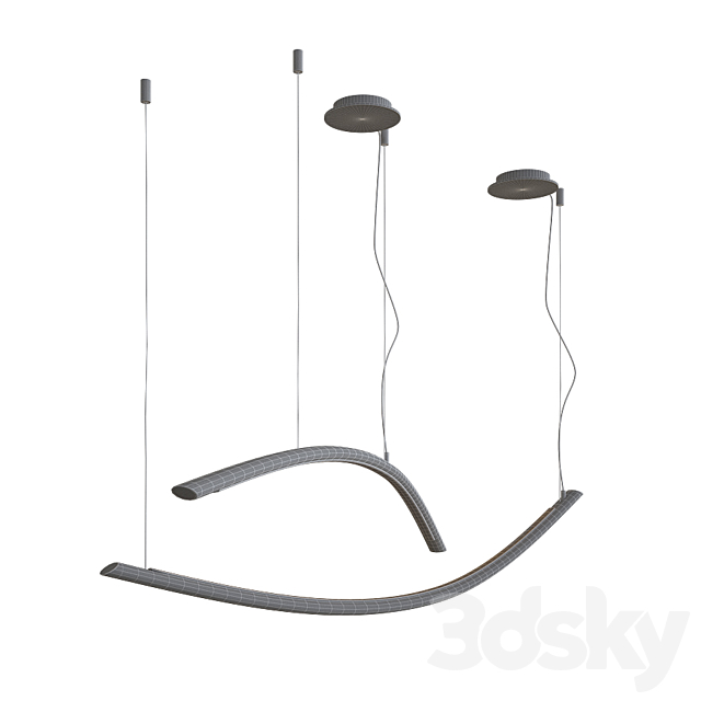 Katana Ceiling Lamp 3dsky