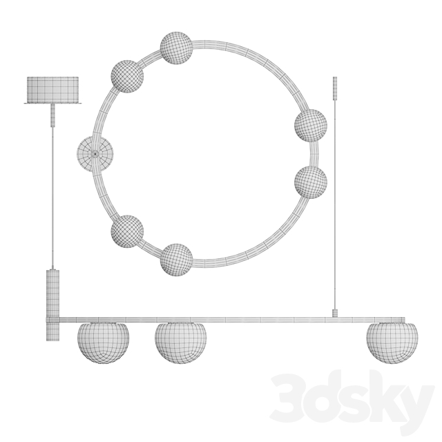 Lampatron ARCANUM CH RING 3dsky