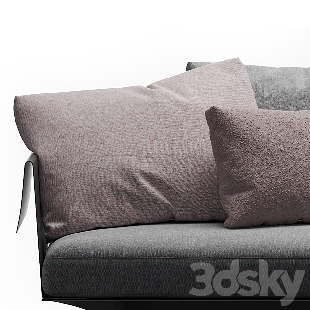 Flexform Bretton Sofa 3dsky