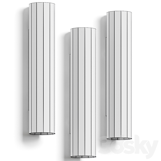 Astro Hashira Wall Lamp 3d