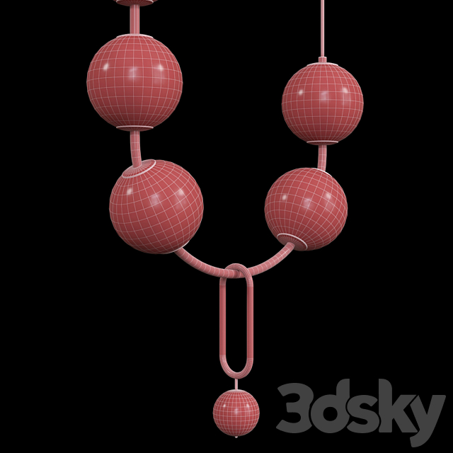 Pendant light 50 3d