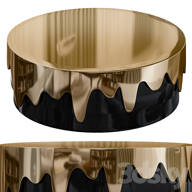 Greed round center table 3DSMax File - thumbnail 1