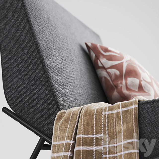 SG10 Chair by Pierre Guariche 3d